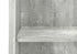 11.75" x 23.75" x 47.5" Cappuccino Particle Board Adjustable Shelves Bookshelf